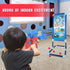 YEEBAY Shooting Game Toy for Kids 6+, 2pk Air Guns & Shooting Target with 24 Foam Balls, Ideal Gift