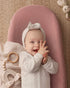 Blissful Diary Muslin Baby Changing Pad with Waterproof Lining Foam, Diaper Changing Table Pad with Cover for Dressers