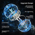 Flying Orb Ball 2024 Galaxy Cosmic Globe - UFO Boomerang Hover Ball, Mini Drone Cool Toys for Ages 6+ (Blue)