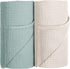 Muslin Swaddle Blanket Baby, 100% Cotton Receiving Blanket, Soft Thin 40x40in 2Pack for Unisex Newborn