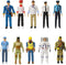 Beverly Hills Doll Collection Sweet Li’l Family Dollhouse Figures Set of 10 Action Figures for Kids