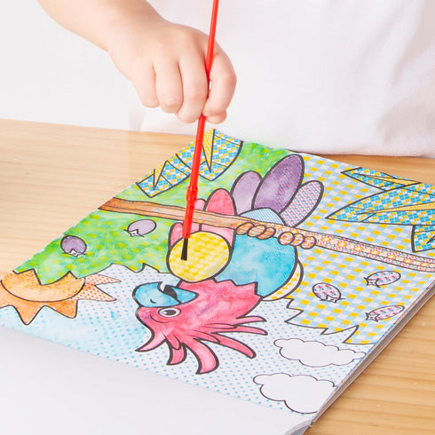 Melissa & Doug My First Paint with Water Coloring Book, Animals, 24 Painting Pages