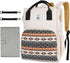 Western Diaper Bag with Changing Pad, Large Baby Bags Backpack with Stroller