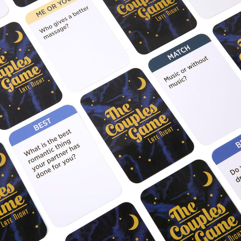 DSS Games The Couples Game Late Night - A Party Game to Play with Your Partner