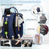SHITIESHOU Backpack 16 Diaper Bag Baby Bag, Baby Girl Boy Diaper Bag for Dad Mom with Pad, Pockets, Pacifier Case
