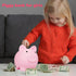 Piggy Bank for Sbrvaniy Piggy Coin Banks for Boys and Girls, My First Unbreakable Plastic Money Bank, S/M/L Size