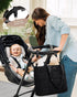 15.6inch LOVEVOOK Diaper Bag Tote, Puffer Baby Diaper Bag Waterproof Travel Diaper Tote with Changing Pad Pacifier Case