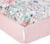 CribMATE 3 Set Mommy Set Sheet,Skirt,28 52 PCs Pink Floral Giraffe Nursery Crib Bedding Lovely Giraffe Baby Giraffe