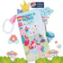 Unicorn Crinkle Touch and Feel Book - Infant Toy with Rattle and Teether