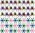 Original ecology 48Pcs Transformable Fidget Spinners Toys- Deformable Fingertip Gyro Stress Relief Sensory Toys,