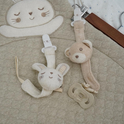 2 Pack Pacifier Clip, Baby Pacifier Holder for Boys and Girls Fits Many Pacifiers & Baby Teething Toys, Ideal Baby Gift