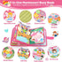 Hiber Sea 22 1 1-3, 1 1 2 in Busy Book for Toddlers Sprite Montessori Toys for Year Old with Fishing Game, Soft Sensory