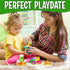 Mini Squish Fast Food Toys, 10 Pack Assorted Designs, Slow-Rise Stress Relief Toys for Kids, Party Favors for Boys &