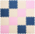 12 12 Inch 16 0.4" Foam Floor Mats for Kids, x Tiles thickness Foam Play Mat, Non-Toxic Square Interlocking Floor Mats