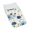 Sweet Jojo Designs Navy Blue and Pink Watercolor Floral Girl Baby Nursery