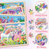 OGYZW 4-6, 4 Packs 24 3 4 5 6 Puzzles for Kids Ages Pcs Unicorn Princess Mermaid Wooden Jigsaw Puzzles, Preschool