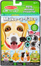 Melissa & Doug On the Go Make-a-Face Reusable Sticker Pad Travel Toy Activity Book – Pet Animals (10 Scenes)