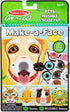 Melissa & Doug On the Go Make-a-Face Reusable Sticker Pad Travel Toy Activity Book – Pet Animals (10 Scenes)