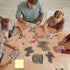 Yeaqee 24 Pack Cross DIY Suncatcher Paper Crafts Easter Crafts for Kids Religious Paper Suncatchers for Sunday School