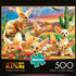 Buffalo Games - Adrian Chesterman - Fantastic Fennec Foxes - 500 Piece Jigsaw Puzzle for Adults Challenging Puzzle Perfect for Game Nights - Finished Puzzle Size is 21.25 x 15.00