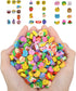 300PCS Mini Cute Pencil Erasers for Kids - Fun Fruits, Animals, Numbers, Cakes, Smiling Faces Assorted Novelty Erasers
