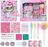 YOYTOO Set 5 6 7 8 9 10 Cat Diary for Girls with Lock, Cat Stationery with Secret Diary, Stamps, Pens, Journal Notebook