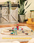 52 Set Set 3+ SainSmart Jr. Wooden Train Track PCS, Track Expansion Compatible with All Major Brands Toddler Railway