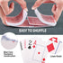 LotFancy Playing Cards 2 Pack, Large Print Jumbo Index Decks (1 Black 1 Red), Poker Size for Card Games