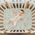 Burbuja 27 39 Fitted Crib Sheet for Girls and Boys, Woodland Fawn Soft Breathable Crib Sheet for Standard Crib