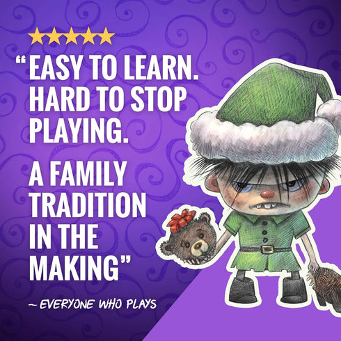 7+, 36 Hilarious Christmas Card Game for Families & Friends | Ages Players, Great Secret Santa Gift & Stocking Stuffer