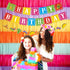 Kitticcino 3 PCS Mexican Happy Birthday Banner, Cinco De Mayo Decoration, Fiesta Party Supplies, Mexico Themed Decor