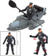 Set, 4-7, JOYIN Military Toy Airplane, Role Play Fighter Jet with Soliders, Army Men Action Figures, Snowmobile, Kayak