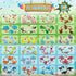24 Pack Set 72 14+ HIGH GODO Party Favors Building - Kinds of Animals Building Blocks Toys Goodie Bag Stuffers Party