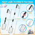 Set 2 3-12 Beach Sand Toys with PCS Adjustable Shark Tooth Sifter, Collapsible Beach Bucket,Sandbox Shovels,Sand Castle
