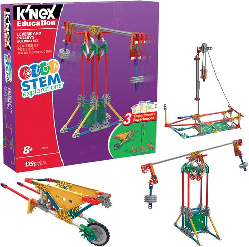K'NEX Education - STEM Explorations: Levers & Pulleys Building Kit Kid Construction