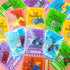 Valentines Day Gifts Cards for Kids Classroom - 30 Pack Video Games Keychains with Class Exchange Cards