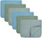 NUEUAP Muslin Burp Cloths Soft and Breathable Burp Cloths Baby boy 6 Pack