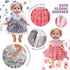 Alive Baby Doll Clothes and Accessories - 12 Sets for 12-14 Inch Dolls - Cute Outfits for Girls