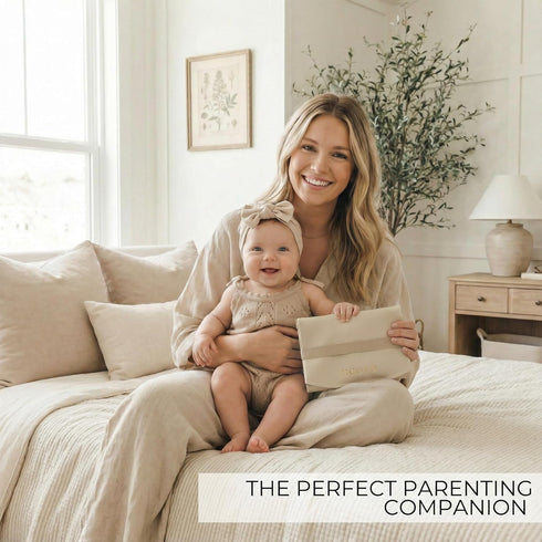 Beautiful Portable Baby Changing Pad - Wipeable and Easy to Clean Diaper Changing Mat - The Perfect Waterproof Vegan