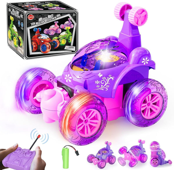 Remote Control Car for Girls 3 4-7 8-12 Years Old, 4WD Rc