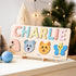 1-3 1st Zuzu Puzzle Personalized Name Puzzle for Toddlers with Animals, Handmade Learning Toy, CPC Certified, Keepsake