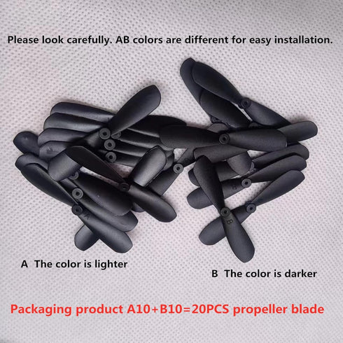 skrnrhrery 46 Mm 0.8 Mm The Propeller Blades, UAV Propeller Used to Remote Control The Glider Special Nylon Blade Shaft