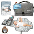 TotEasy Portable Changing Pad - Changing Pad Travel Extra Long Waterproof with Storage