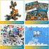 1000 1000 Halloween Puzzle for Adults Pieces Bats Full Moon Haunted House Witches Pumpkins Jigsaw Puzzles for Adults