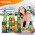 Bmag Magnetic Tiles Toys for Kids - Starter Set 3D Magnet Building Blocks for 3+ Year Old Boys and Girls