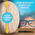 NATIONAL GEOGRAPHIC Jumbo Dinosaur Egg Dig Kit, Dig Out 12 Dino Figures & T. Rex Tooth from Giant Egg