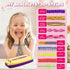 VIDIBESTY 6-12, Set, 7 8 9 10 11(112PCS) Stretchy Bracelet Making Kit for Girls Elastic String DIY Arts & Crafts Bulk