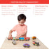 Melissa & Doug Wooden Magnetic Train Cars - 8 Piece Educational Skill-Building Toy for Boys and Girls