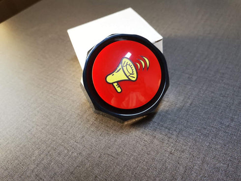Talking Button - Rap Airhorn Sound Button, Funny Gag Gifts, Noise Maker