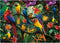 BenBen 1000 Piece Jigsaw Puzzle for Adults, Jungle Parrots, Puzzles with Letters
